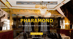 Desktop Screenshot of pharamond.fr