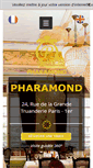 Mobile Screenshot of pharamond.fr